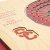 image:imageYouTheFan NCAA Butler Bulldogs 5Layer StadiumView 3D Wall Art  Hinkle FieldhouseUSC Trojans