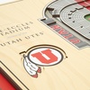 image:imageYouTheFan NCAA Butler Bulldogs 5Layer StadiumView 3D Wall Art  Hinkle FieldhouseUtah Utes