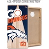 image:imageYouTheFan NFL 2 x 4 Professional Wood Cornhole Game with Logo BagsTeam Colors