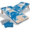 image:imageYouTheFan NFL 2 x 4 Professional Wood Cornhole Game with Logo BagsTeam Colors