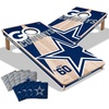 image:imageYouTheFan NFL 2 x 4 Professional Wood Cornhole Game with Logo BagsTeam Colors