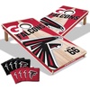 image:imageYouTheFan NFL 2 x 4 Professional Wood Cornhole Game with Logo BagsTeam Colors