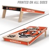 image:imageYouTheFan NFL 2 x 4 Professional Wood Cornhole Game with Logo BagsTeam Colors