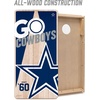 image:imageYouTheFan NFL 2 x 4 Professional Wood Cornhole Game with Logo BagsTeam Colors