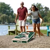 image:imageYouTheFan NFL 2 x 4 Professional Wood Cornhole Game with Logo BagsTeam Colors