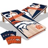 image:imageYouTheFan NFL 2 x 4 Professional Wood Cornhole Game with Logo BagsTeam Colors