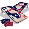 image:imageYouTheFan NFL 2 x 4 Professional Wood Cornhole Game with Logo BagsTeam Colors