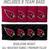 image:imageYouTheFan NFL 2 x 4 Professional Wood Cornhole Game with Logo BagsTeam Colors