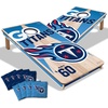 image:imageYouTheFan NFL 2 x 4 Professional Wood Cornhole Game with Logo BagsTeam Colors