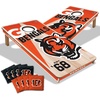 image:imageYouTheFan NFL 2 x 4 Professional Wood Cornhole Game with Logo BagsTeam Colors