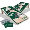image:imageYouTheFan NFL 2 x 4 Professional Wood Cornhole Game with Logo BagsTeam Colors