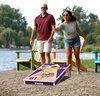 image:imageYouTheFan NFL 2 x 4 Professional Wood Cornhole Game with Logo BagsTeam Colors