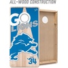 image:imageYouTheFan NFL 2 x 4 Professional Wood Cornhole Game with Logo BagsTeam Colors