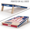 image:imageYouTheFan NFL 2 x 4 Professional Wood Cornhole Game with Logo BagsTeam Colors