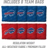 image:imageYouTheFan NFL 2 x 4 Professional Wood Cornhole Game with Logo BagsTeam Colors