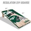 image:imageYouTheFan NFL 2 x 4 Professional Wood Cornhole Game with Logo BagsTeam Colors