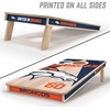 image:imageYouTheFan NFL 2 x 4 Professional Wood Cornhole Game with Logo BagsTeam Colors