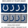 image:imageYouTheFan NFL 2 x 4 Professional Wood Cornhole Game with Logo BagsTeam Colors