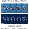 image:imageYouTheFan NFL 2 x 4 Professional Wood Cornhole Game with Logo BagsTeam Colors
