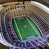 image:imageYouTheFan NFL 25Layer StadiumViews Lighted End TableMinnesota Vikings