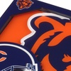 image:imageYouTheFan NFL 3D Logo Series CoasterChicago Bears