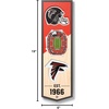 image:imageYouTheFan NFL 3D Stadium Banner  6x19Atlanta Falcons