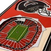image:imageYouTheFan NFL 3D Stadium Banner  6x19Atlanta Falcons
