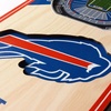 image:imageYouTheFan NFL 3D Stadium Banner  6x19Buffalo Bills