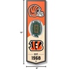 image:imageYouTheFan NFL 3D Stadium Banner  6x19Cincinnati Bengals