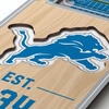 image:imageYouTheFan NFL 3D Stadium Banner  6x19Detroit Lions