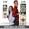 image:imageYouTheFan NFL 3D Stadium Banner  6x19New Orleans Saints
