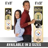 image:imageYouTheFan NFL 3D Stadium Banner  6x19Pittsburgh Steelers