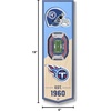 image:imageYouTheFan NFL 3D Stadium Banner  6x19Tennessee Titans