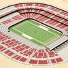 image:imageYouTheFan NFL 5Layer StadiumView Wall ArtArizona Cardinals