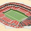 image:imageYouTheFan NFL 5Layer StadiumView Wall ArtAtlanta Falcons