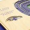 image:imageYouTheFan NFL 5Layer StadiumView Wall ArtBaltimore Ravens