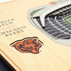 image:imageYouTheFan NFL 5Layer StadiumView Wall ArtChicago Bears