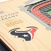 image:imageYouTheFan NFL 5Layer StadiumView Wall ArtHouston Texans