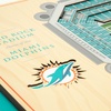 image:imageYouTheFan NFL 5Layer StadiumView Wall ArtMiami Dolphins