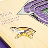 image:imageYouTheFan NFL 5Layer StadiumView Wall ArtMinnesota Vikings