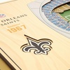 image:imageYouTheFan NFL 5Layer StadiumView Wall ArtNew Orleans Saints
