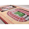 image:imageYouTheFan NFL Arizona Cardinals 3D StadiumViews Picture FrameArizona Cardinals