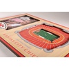 image:imageYouTheFan NFL Arizona Cardinals 3D StadiumViews Picture FrameKansas City Chiefs