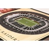 image:imageYouTheFan NFL Arizona Cardinals 3D StadiumViews Picture FrameLas Vegas Raiders