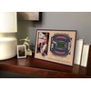 image:imageYouTheFan NFL Arizona Cardinals 3D StadiumViews Picture FrameNew England Patriots