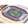 image:imageYouTheFan NFL Arizona Cardinals 3D StadiumViews Picture FrameTennessee Titans
