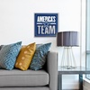 image:imageYouTheFan NFL Arizona Cardinals Slogan Series 3D Wall ArtDallas Cowboys