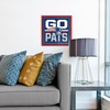 image:imageYouTheFan NFL Arizona Cardinals Slogan Series 3D Wall ArtNew England Patriots