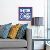 image:imageYouTheFan NFL Arizona Cardinals Slogan Series 3D Wall ArtNew York Giants