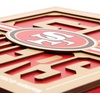 image:imageYouTheFan NFL Arizona Cardinals Slogan Series 3D Wall ArtSan Francisco 49ers